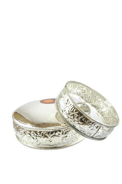 THE BUDDHIST SHOP Copper White Polish Mandala Set