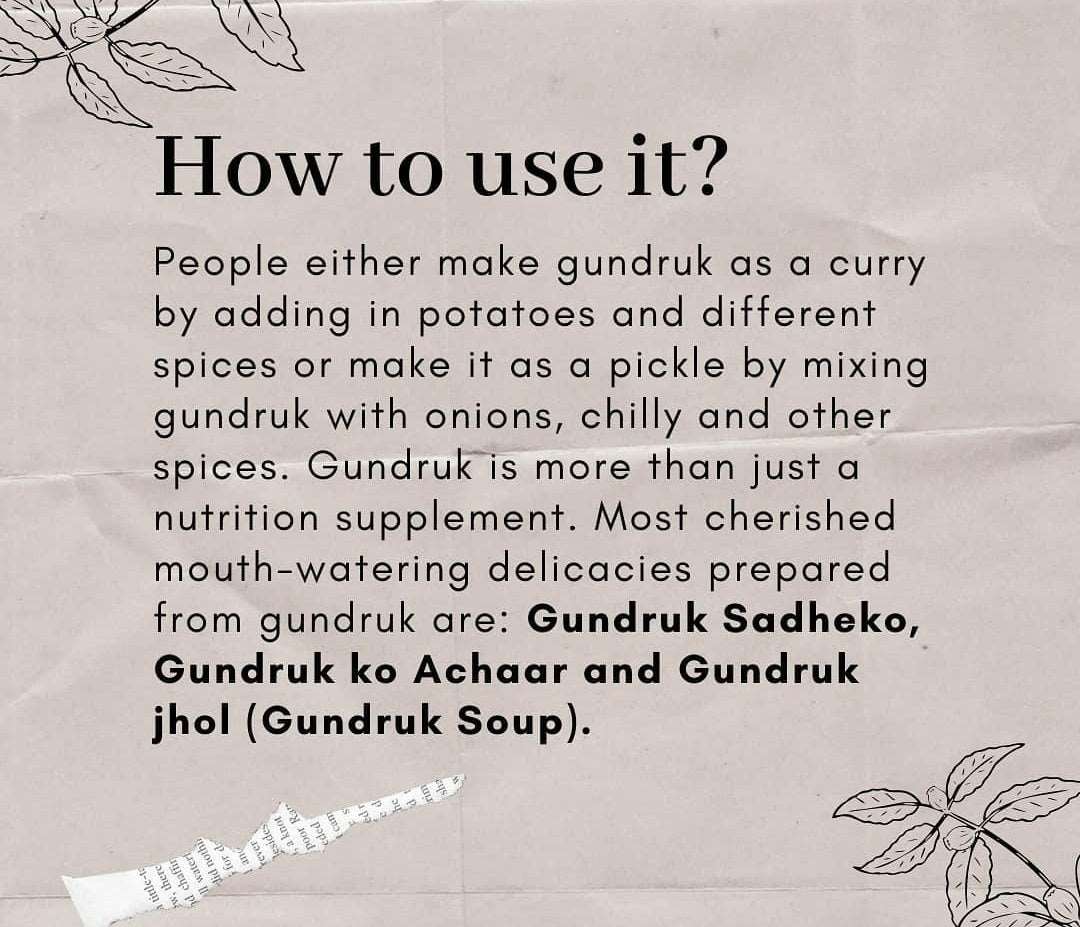THE BUDDHIST SHOP Spicy Gundruk Achar(100gm)