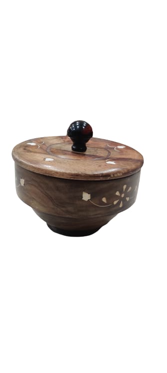 THE BUDDHIST SHOP Wooden bowl