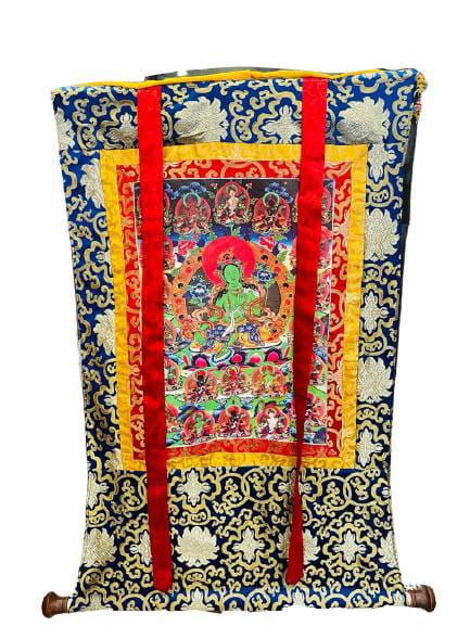 THE BUDDHIST SHOP Tibetan Buddhist 21 Tara  Thangka
