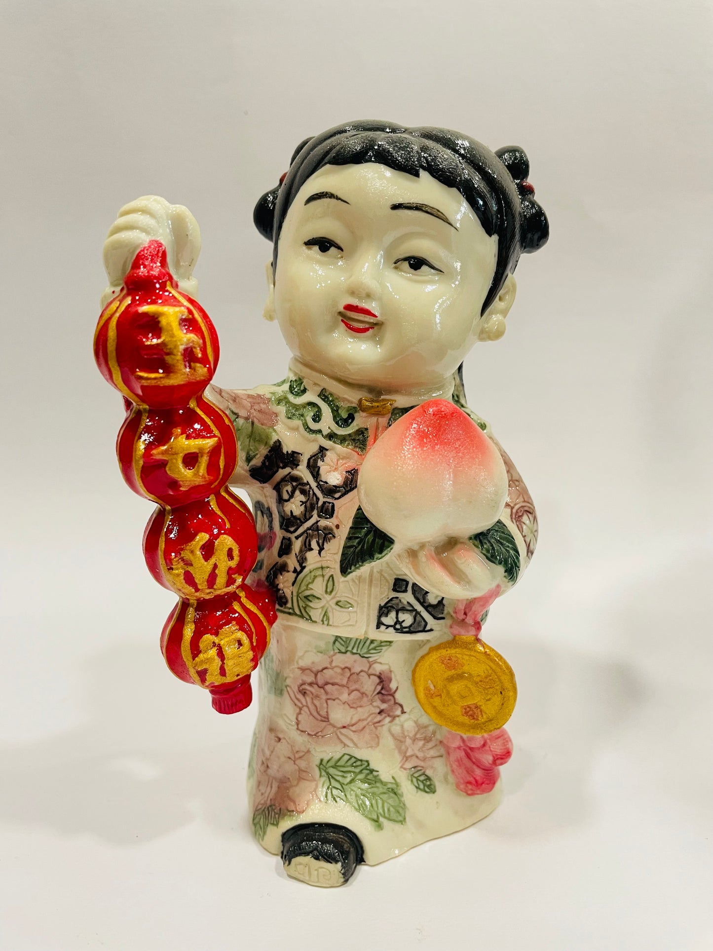 THE BUDDHIST SHOP Buddha Chinese Doll 6" Home Decor