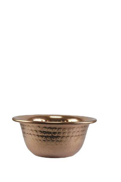 THE BUDDHIST SHOP Copper Hammered Water Offering Bowl (Tings)  ~ Set of 7pcs 