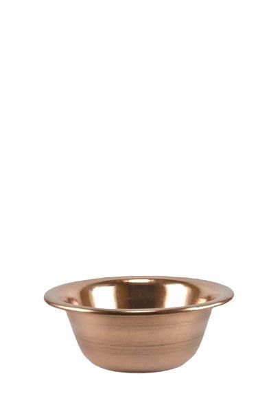 THE BUDDHIST SHOP Copper Plain  Water Offering Bowl (Tings)  ~ Set of 7pcs 