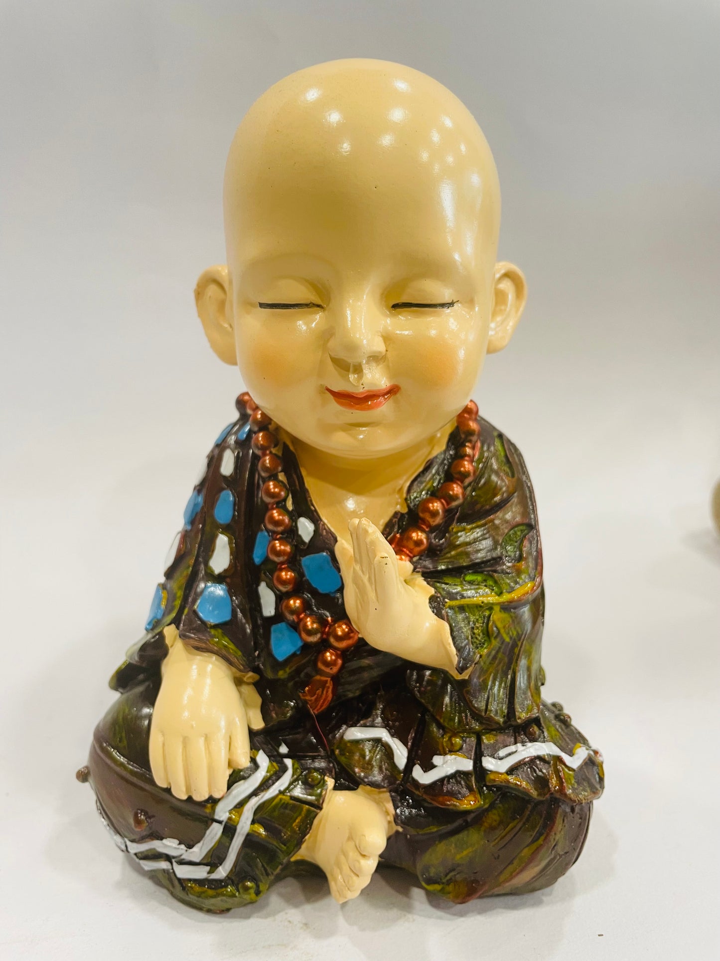 THE BUDDHIST SHOP Buddha monk  6" Home Decor 