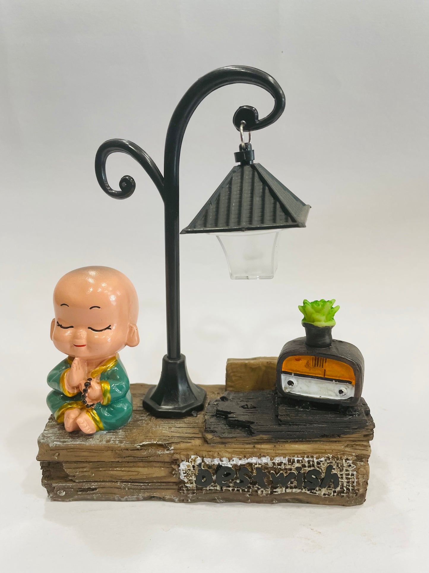 THE BUDDHIST SHOP Buddha monk    4" Home Decor 