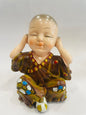 THE BUDDHIST SHOP Buddha  monk  6" Home Decor 