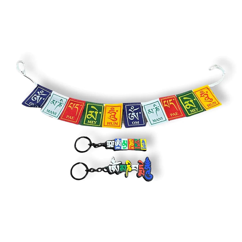 THE BUDDHIST SHOP Prayer Flags Combo Offer 