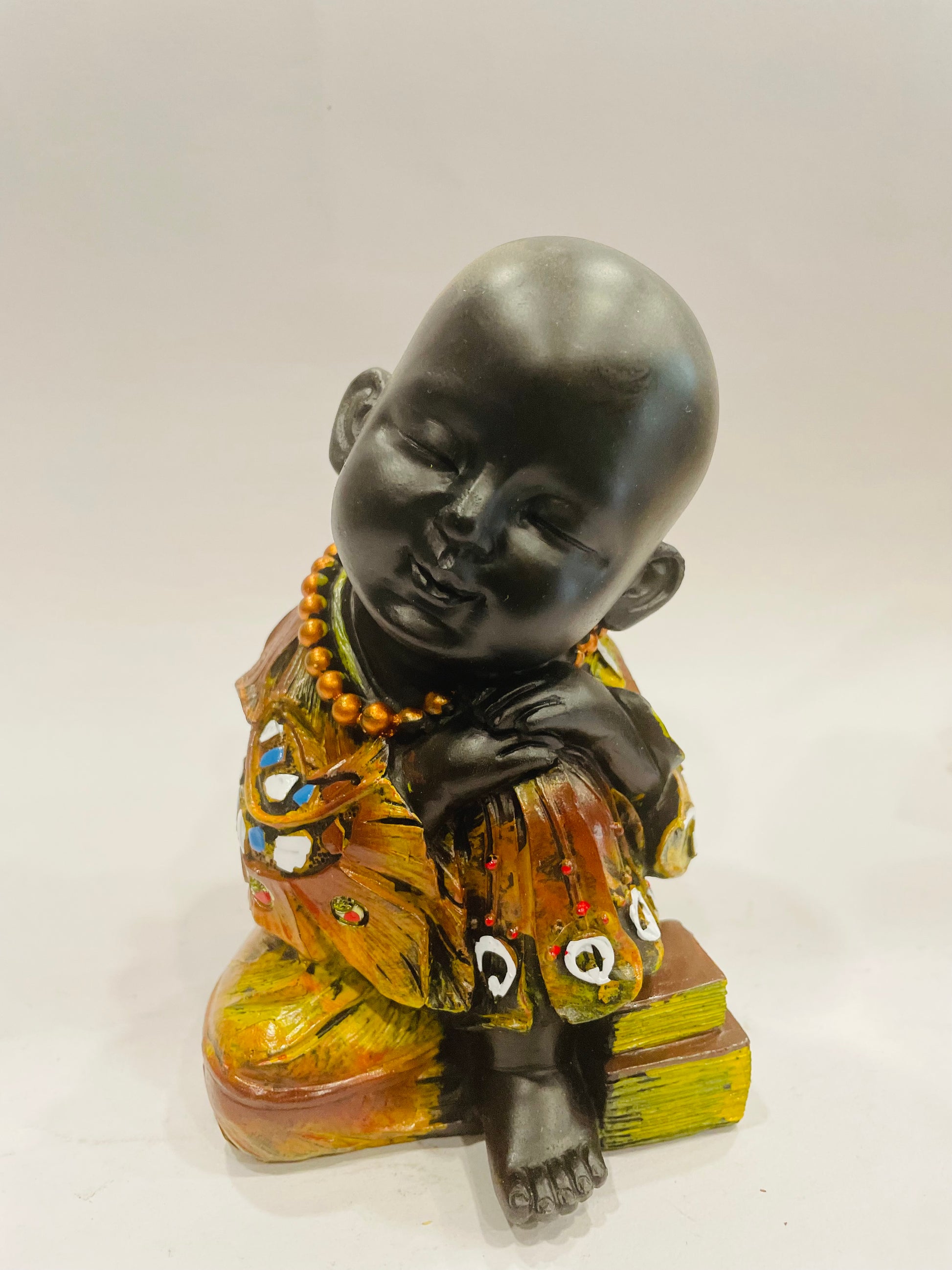 THE BUDDHIST SHOP Buddha monk set  6" Home Decor 