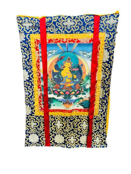 THE BUDDHIST SHOP Tibetan Buddhist Manjushri Thangka 